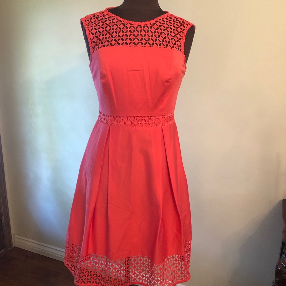 Pink cocktail dress